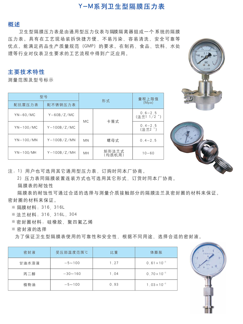 14951790054793.jpg Y-M系列衛(wèi)生型隔膜壓力表.jpg